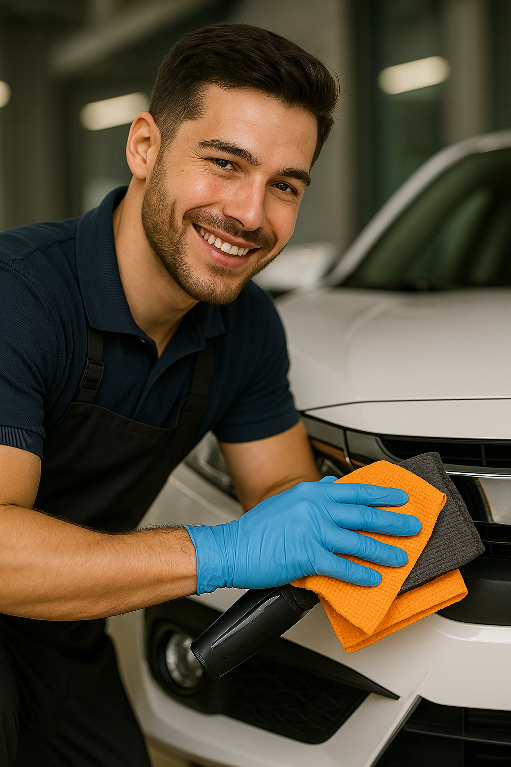 Lot de 2 serviettes de lavage de voiture en microfibre