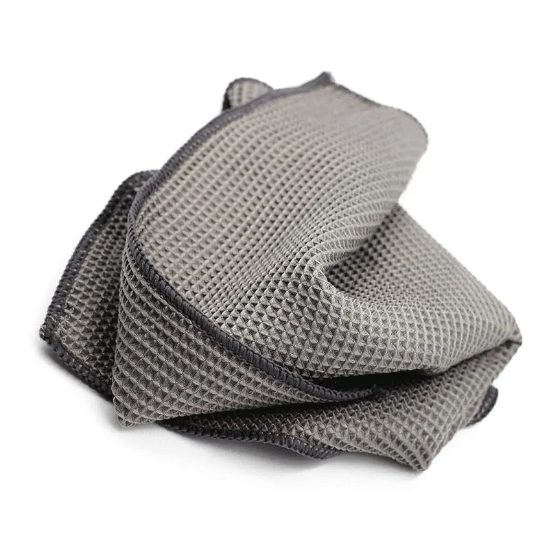 Lot de 2 serviettes de lavage de voiture en microfibre