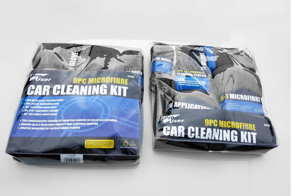 Lot de 9 lingettes nettoyantes pour voiture et moto, gants de lavage, serviettes de lavage de voiture, chiffons de nettoyage, éponges à cirer, brosses à roues