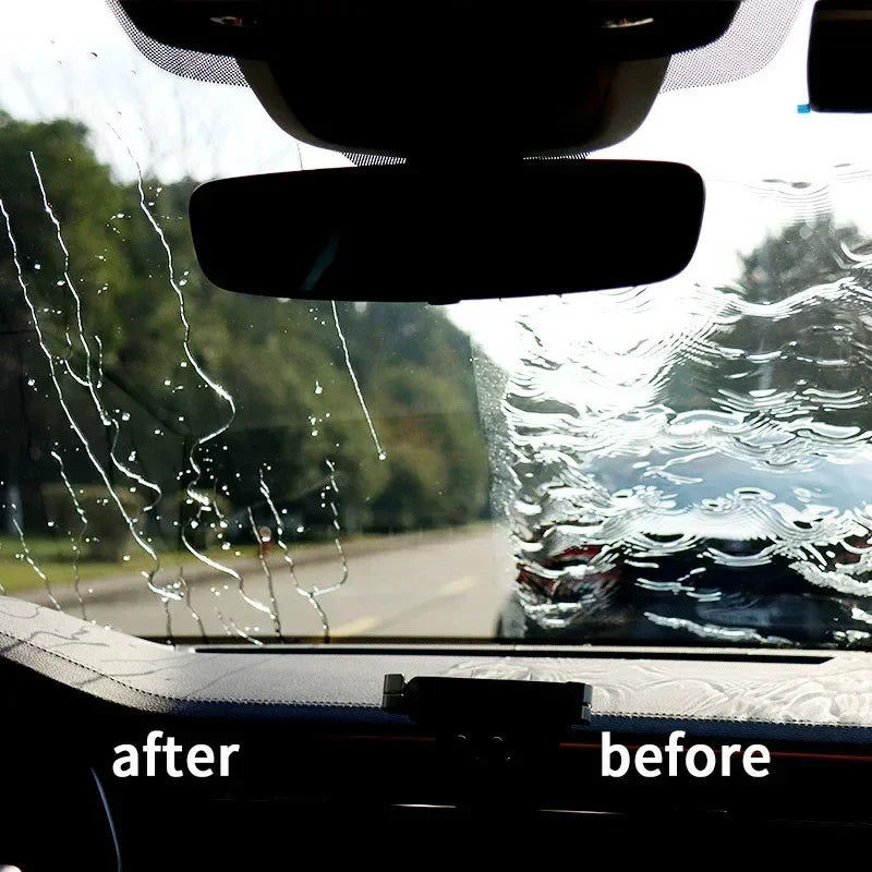 Revêtement hydrophobe anti-pluie pour pare-brise et rétroviseur, produit de nettoyage anti-pluie
