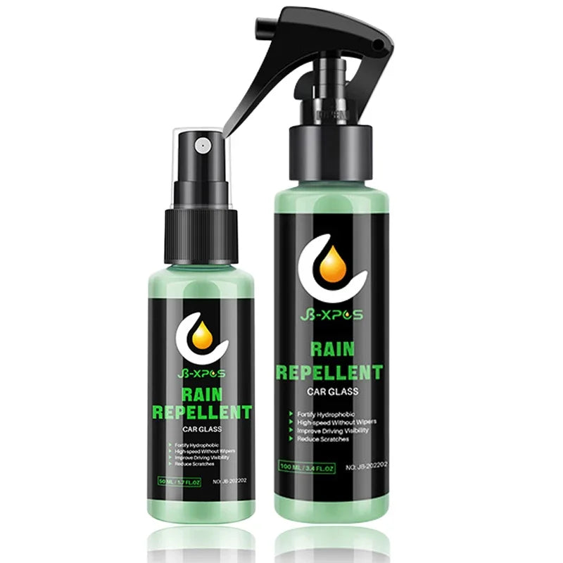 Revêtement hydrophobe anti-pluie pour pare-brise et rétroviseur, produit de nettoyage anti-pluie