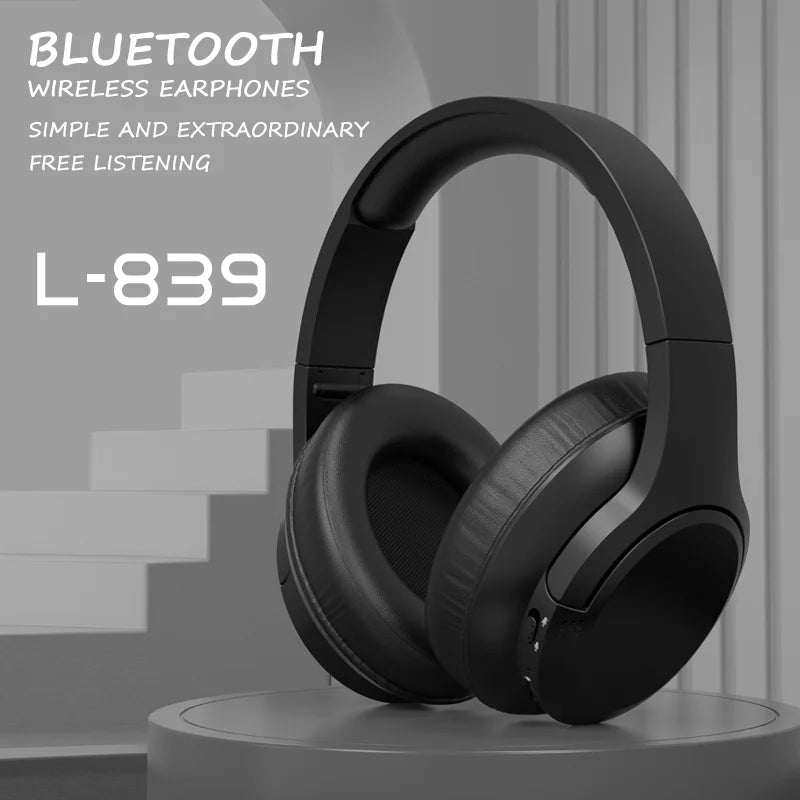 Casque Bluetooth Sans Fil – Son Haute Qualité & Confort Absolu