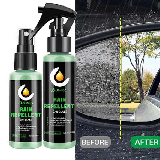 Revêtement hydrophobe anti-pluie pour pare-brise et rétroviseur, produit de nettoyage anti-pluie